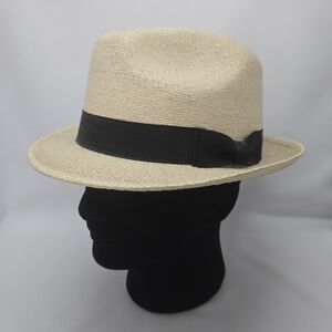 Sun Body Hats Houston, Texas Palm Leaf Men's Hat
